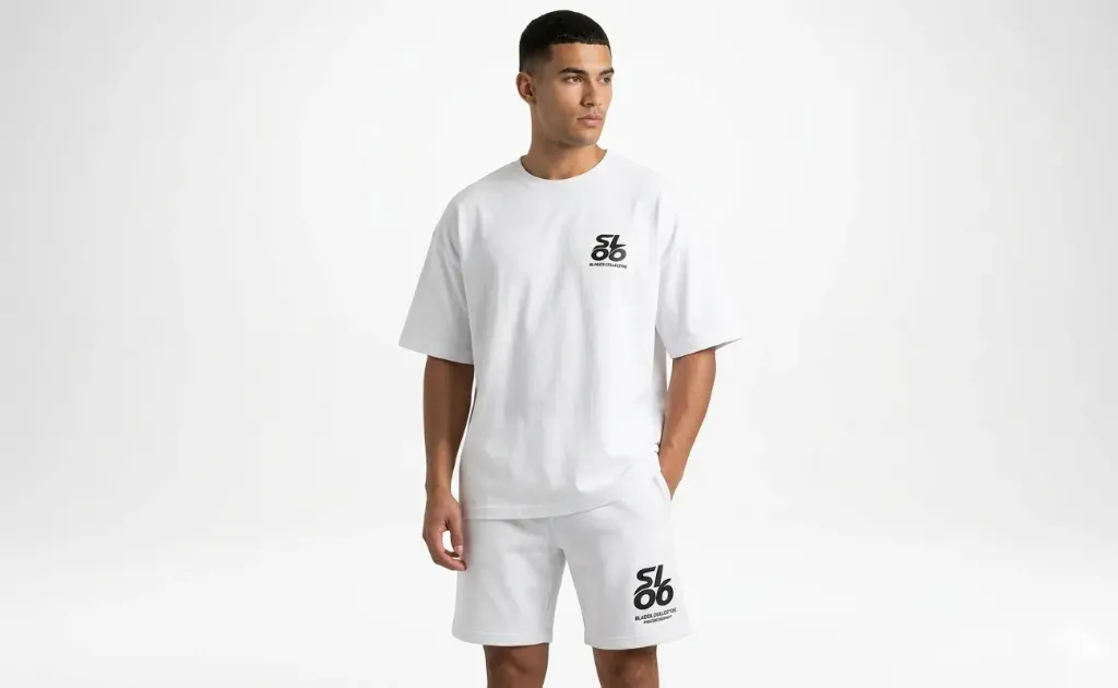 طقم صيف باللون الابيض