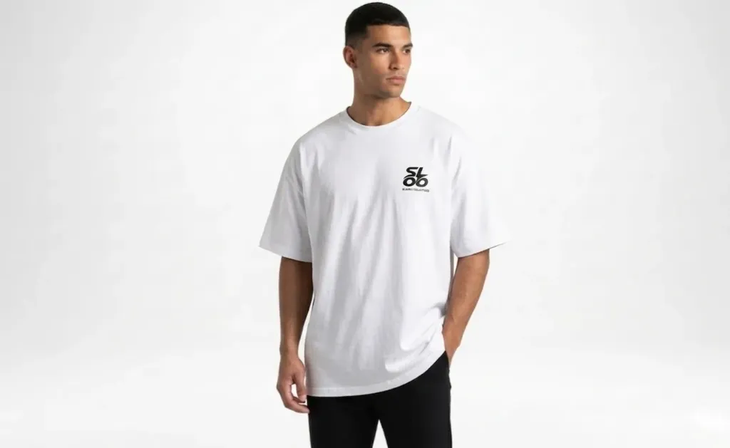 [W1] White Oversized Tshirt