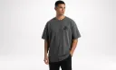 Dark Grey Oversized Tshirt
