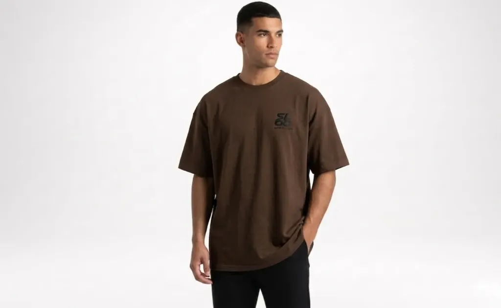 Earth Brown Oversized Tshirt
