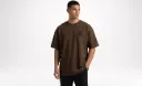 Earth Brown Oversized Tshirt