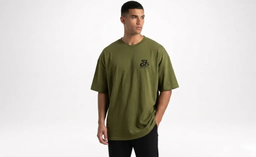 [Q1] Olive Oversized Tshirt
